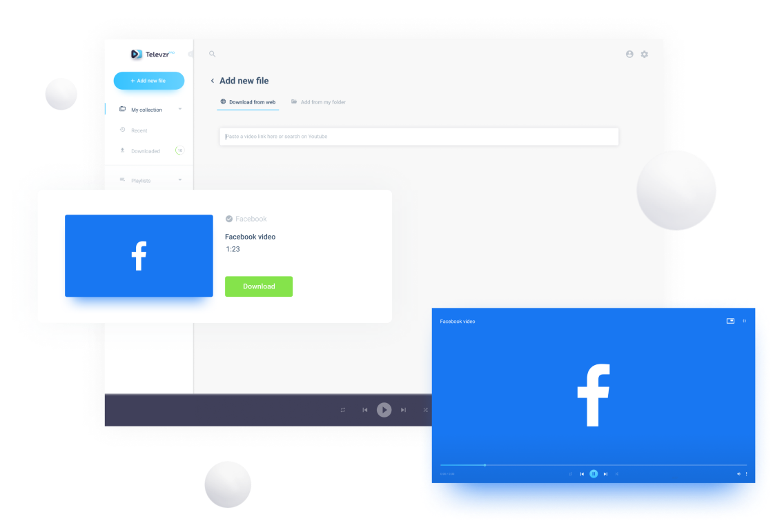 Facebook video downloader software Download Facebook videos for free